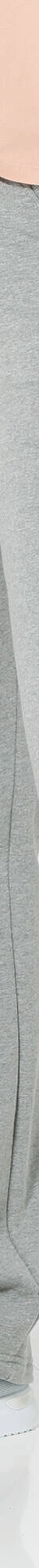 Pantalon jogging bicolore (gris chiné / blanc) Pantalon jogging bicolore (gris chiné / blanc)